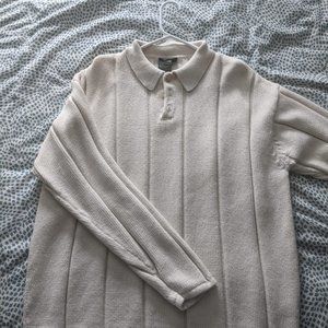 Vintage American Long Sleeve Polo Shirt
